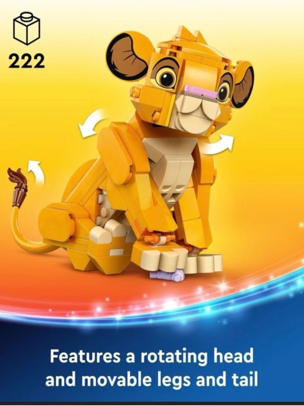 LEGO Disney Simba the Lion King